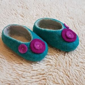 Adorable Boiled Wool Booties